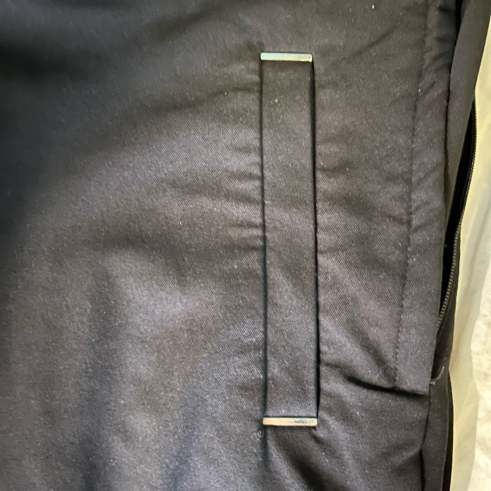 Gold Metal Detail Dress Pants